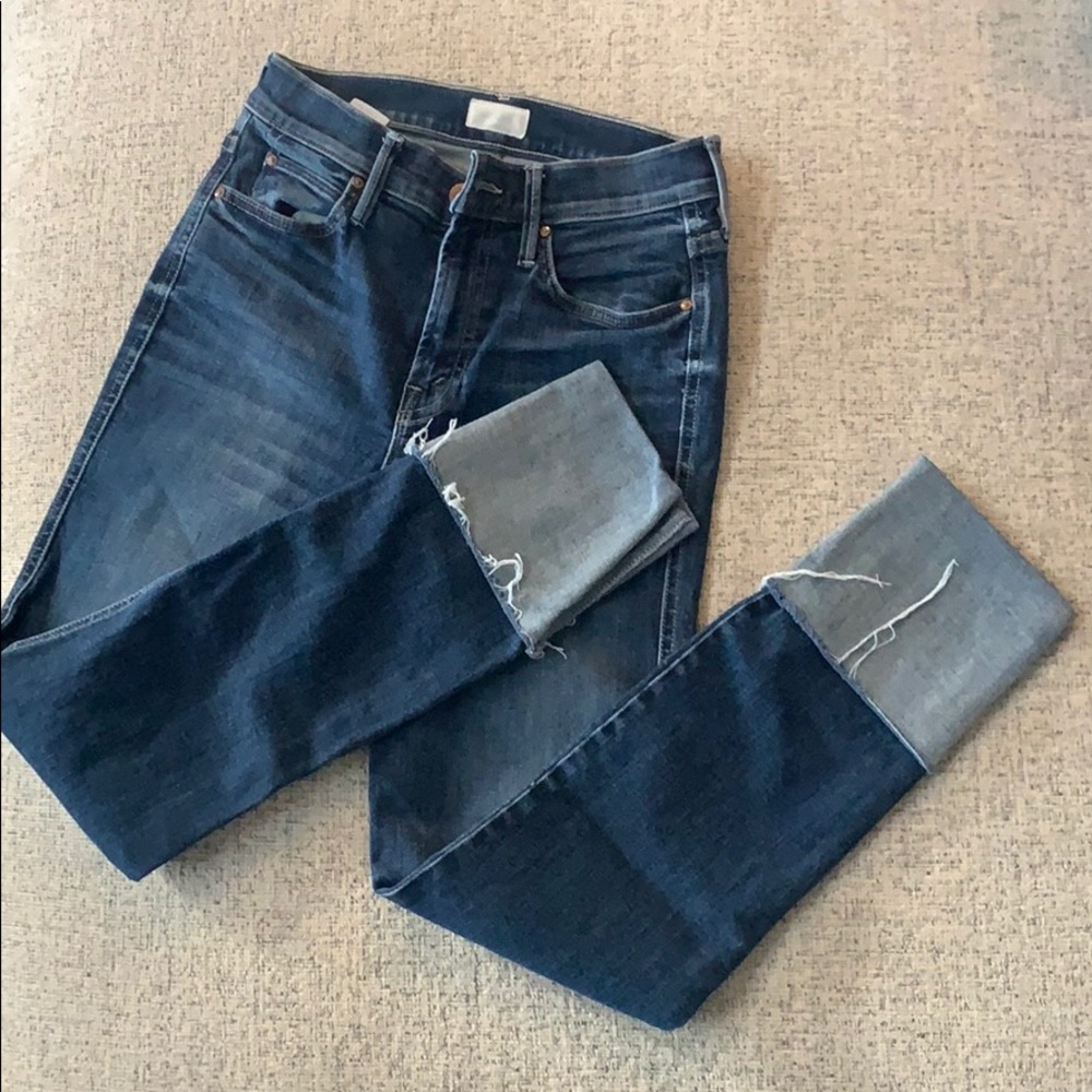 Mother Jeans - The Pony Boy Ankle Fray - 25